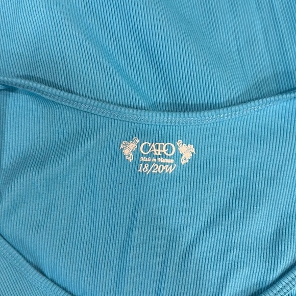 Cato tank top size 18/20W women’s - Picture 5 of 7